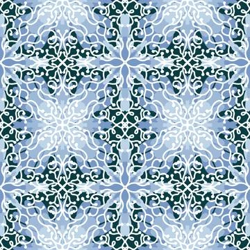 Abstract floral seamless flowers pattern for wrapping paper and fabrics and.. Illustrazione stock