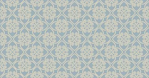 Abstract floral seamless pattern. Arabesque line floral ornamental texture Stock Illustration