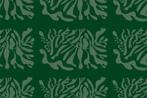 Abstract floral seamless pattern background Stock Illustration