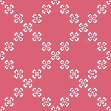 Abstract floral seamless pattern, creative flat motif, wide application vecto Stock-Illustration
