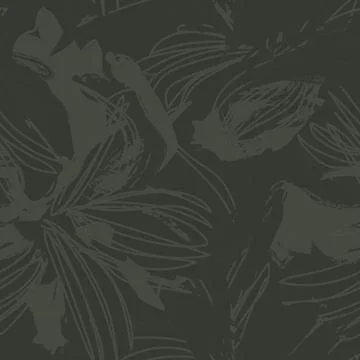 Abstract Floral seamless pattern design for fashion and home textiles, grap.. Stock Illustration