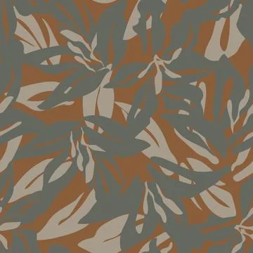 Abstract Floral seamless pattern design Stock Illustration