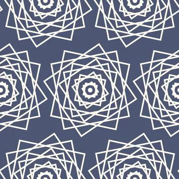 Abstract floral seamless pattern on purple background, design textile patchwo 스톡 일러스트