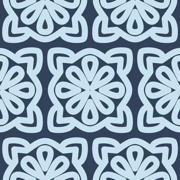 Abstract floral seamless pattern for textile and decorative design, creative  스톡 일러스트
