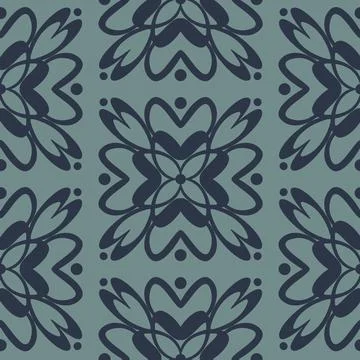 Abstract floral seamless pattern for textile and decorative design, creative  스톡 일러스트