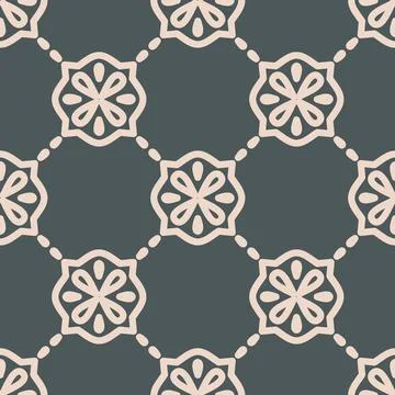 Abstract floral seamless pattern for textile and decorative design, creative  Stock Illustration