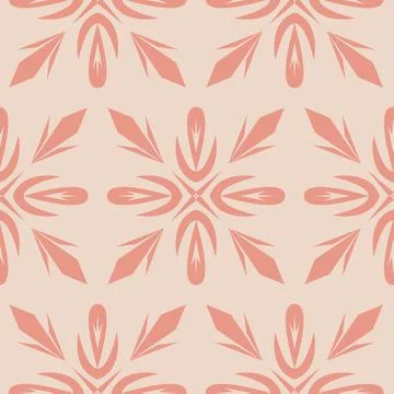 Abstract floral seamless pattern for textile and decorative design, creative  스톡 일러스트