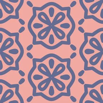 Abstract floral seamless pattern for textile and decorative design, creative  스톡 일러스트