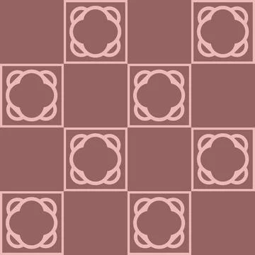 Abstract floral seamless pattern for textile and decorative design, creative  Illustrazione stock