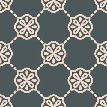 Abstract floral seamless pattern for textile and decorative design, creativ.. 스톡 일러스트