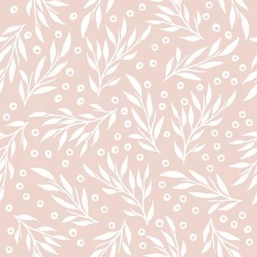 Abstract floral seamless pattern. Vector design for paper, cover, fabric Stock Illustration