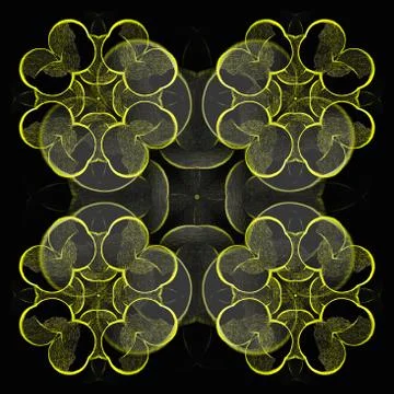 Abstract florall pattern Stock Illustration