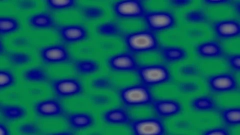 Abstract flow background of indigo and cyan liquid patterns texture Stock Footage 342115368
