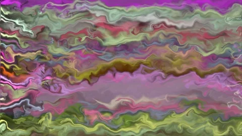 Abstract flow of colored smoke or liquid moving Stock Footage 102137489
