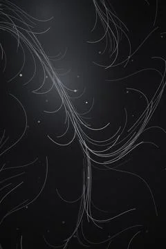 Abstract Flow Lines Dark Background Stockfoto's