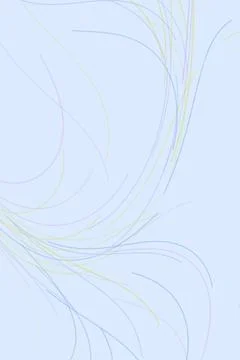 Abstract Flow Lines Pastel Background Stock Illustration