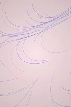 Abstract Flow Lines on Pastel Background Stock Illustration