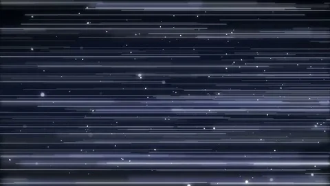 Abstract flow random lines on dark blue Stock Footage 71633714