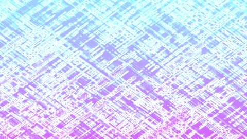Abstract Flow of Rectangular Shapes Stock Footage 301273230