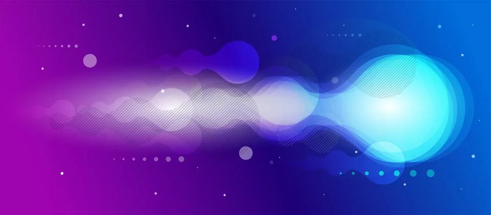 Abstract flow shapes backround Stock Illustration