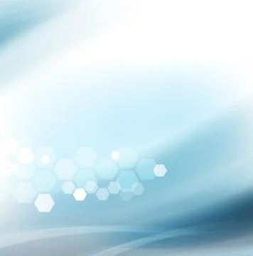 Abstract flow smooth and clean background for science or technology concept Stock Illustration