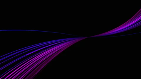 Abstract Flow Waves Background Stock Footage 168002663