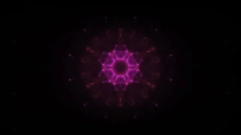 Abstract Flower Animated V2 Stockbeeldmateriaal 318115946