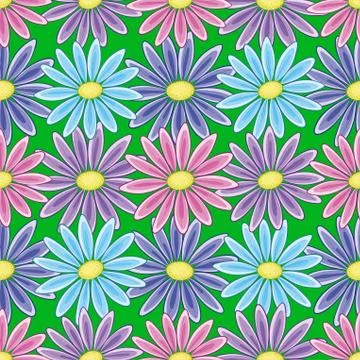 Abstract flower background Stock Illustration