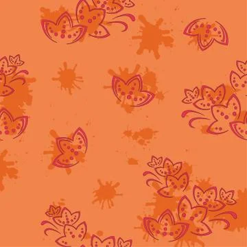 Abstract flower background Stock Illustration