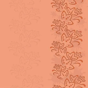 Abstract flower background Stock Illustration