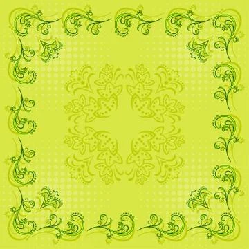 Abstract flower background Stock Illustration