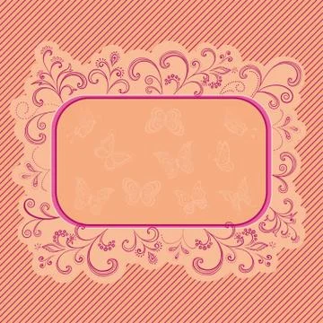 Abstract flower background Stock Illustration