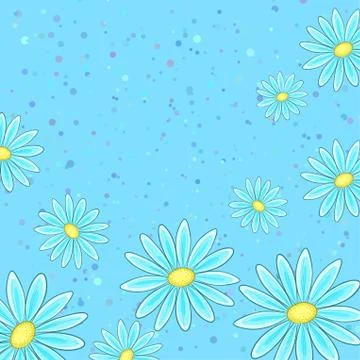 Abstract flower background Stock Illustration