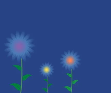 Abstract flower background. Stock Illustration