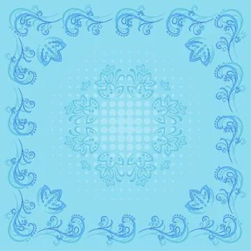 Abstract flower background Stock Illustration