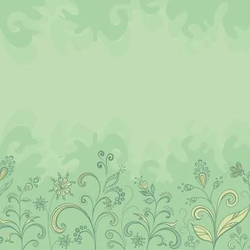 Abstract flower background Stock Illustration