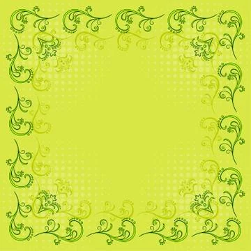 Abstract flower background Stock Illustration