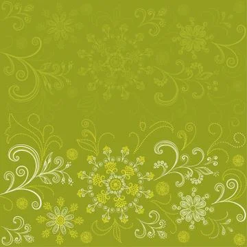 Abstract flower background Stock Illustration