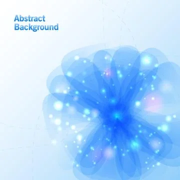 Abstract flower background Stock Illustration