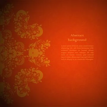 Abstract flower background. your presentation Stock-Illustration