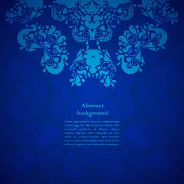 Abstract flower background. your presentation Illustrazione stock