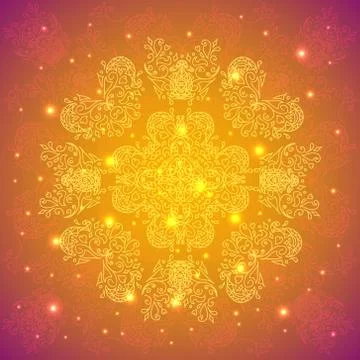 Abstract flower background. your presentation Illustrazione stock