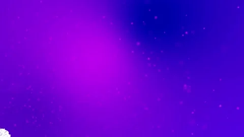 Abstract flower in the corner of the screen on a purple background Stock Footage 115838509