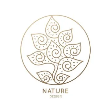 Abstract flower icon Stock Illustration