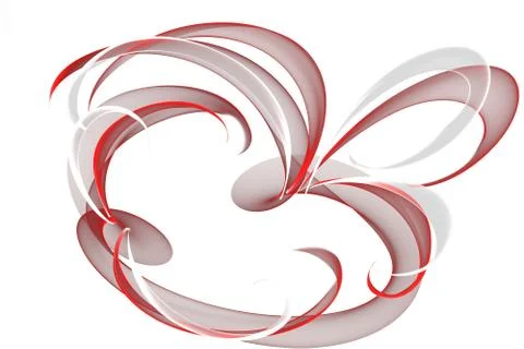 Abstract flower; Stock Illustration