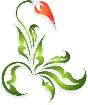 Abstract flower. Stock Illustration