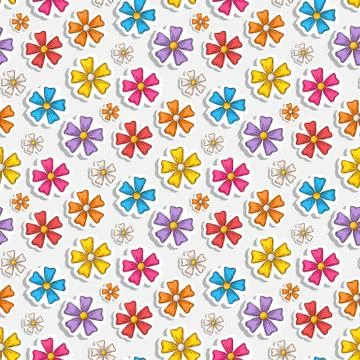Abstract flower Stock Illustration