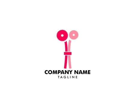 Abstract flower logo icon design Stock-Illustration