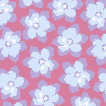Abstract flower pattern background. Stock Illustration