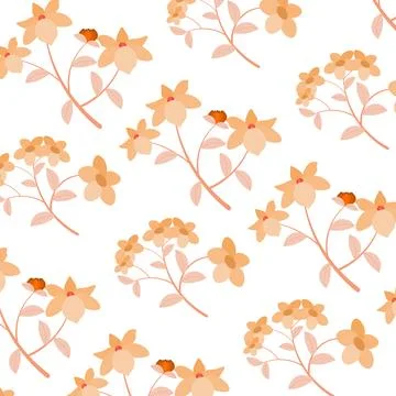Abstract flower pattern background. Vector illustration. Stock Illustration